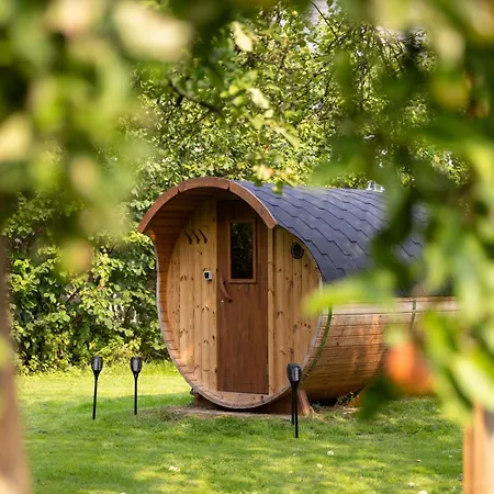 Naturlodge Eichgården - Eco - Sauna - Bio-hof Ferienhaus *