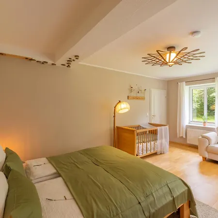 Naturlodge Eichgården - Eco - Sauna - Bio-hof Ferienhaus *